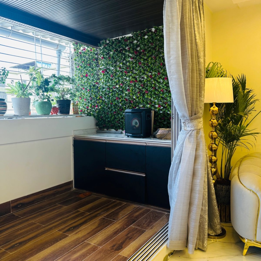 Completed living space by Bhartik Interiors