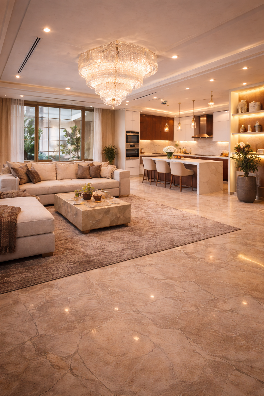 Complete home interior by Bhartik Interiors